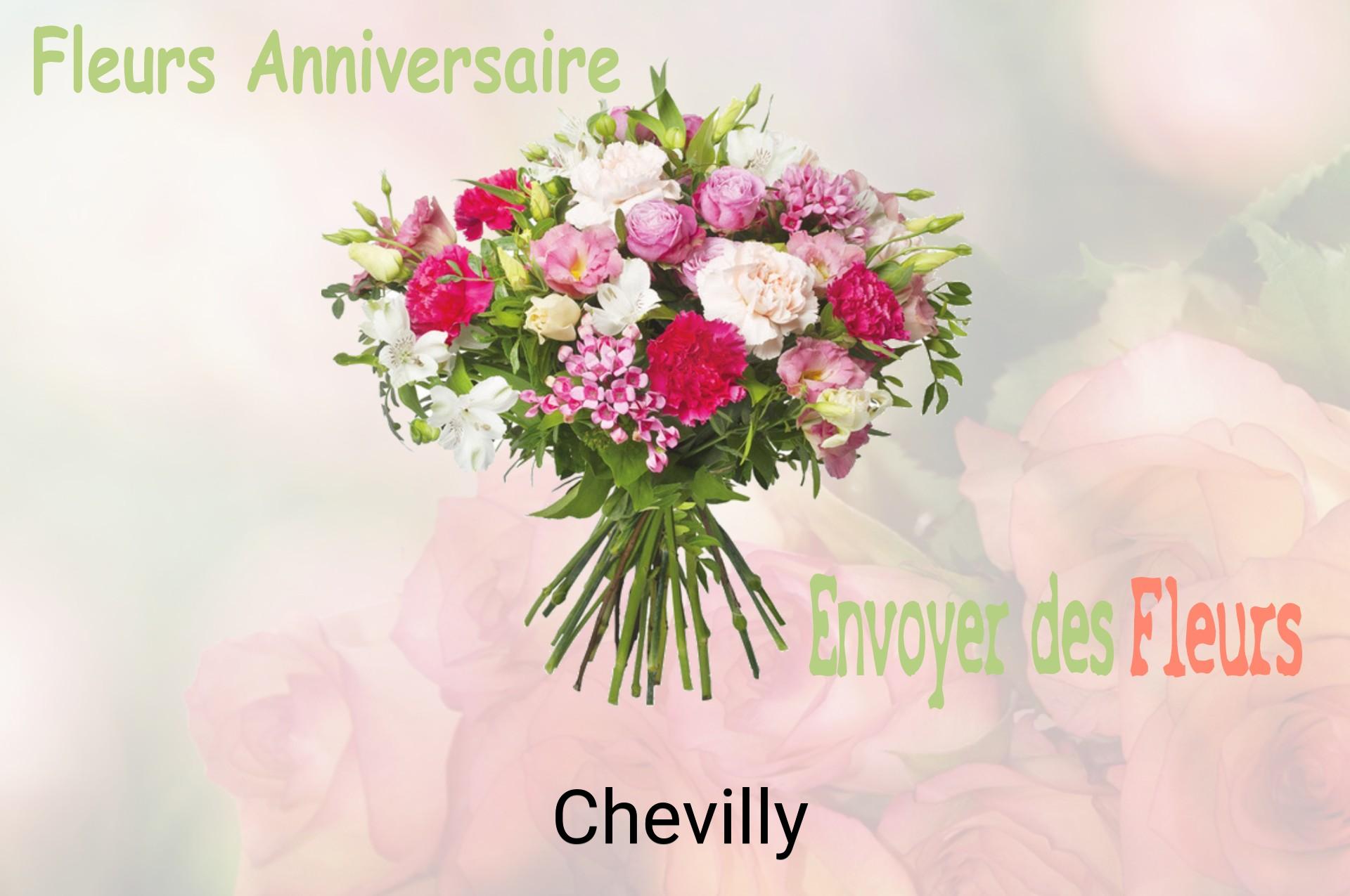 Bouquet de fleurs d’anniversaire livré à Chevilly