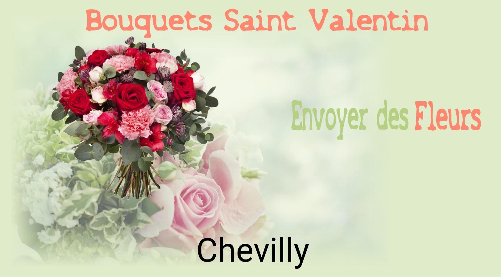 Roses de Saint-Valentin livrées à Chevilly